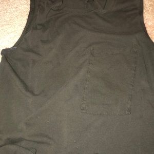 Green sleeveless top